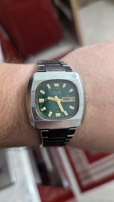 Часы Citizen automatic винтажные, годинник сітізен Японія