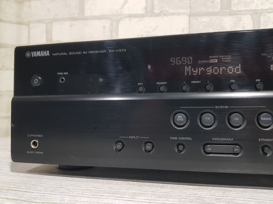 5.1 AV ресивер YAMAHA RX-V373,(HTR3065) *5x100 Вт, HDMI, 4K, USB б/у з Німеччини