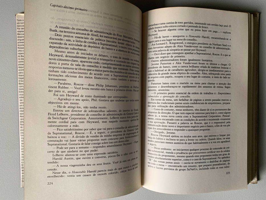 Os Traficantes de Dinheiro, de Arthur Hailey