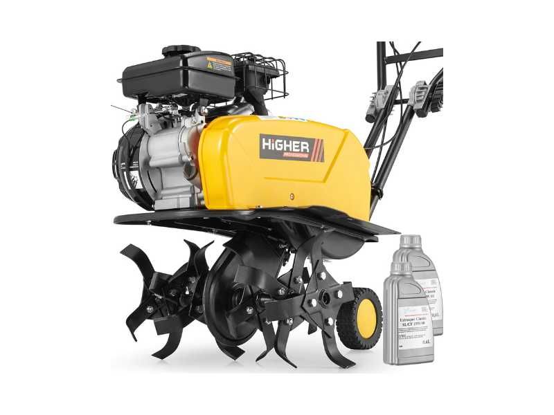 Glebogryzarka spalinowa HIGHER 43 cm, 87cc, Silnik Loncin 3 Km + OLEJ