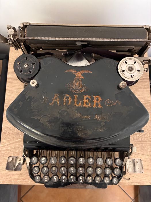 ADLER 7 Maszyna do pisania ANTYK- 1900