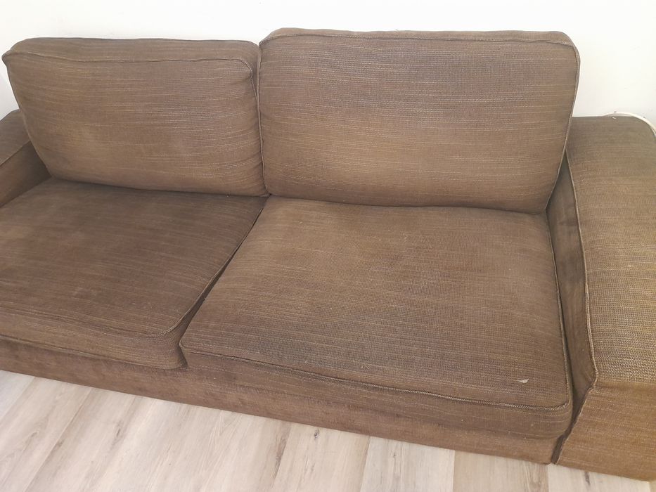 Sofá Castanho 220x90