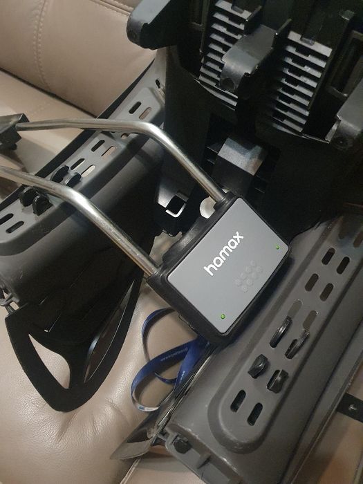 Fotelik rowerowy odchylany Hamax Siesta na kluczyk