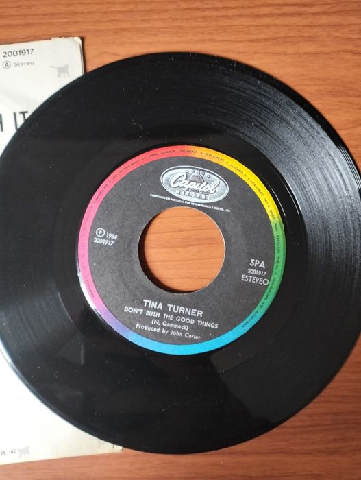 Disco de vinil single Tina Turner