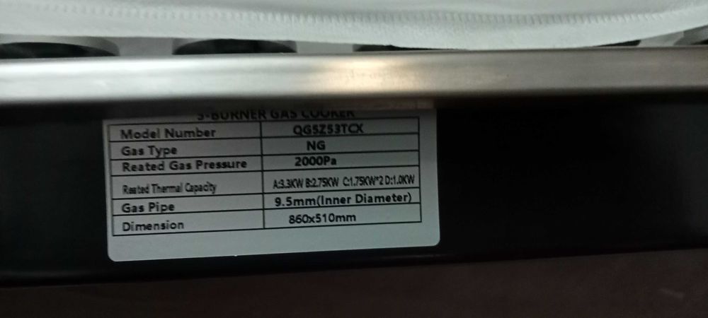 Placa gás 249€. Oportunidade