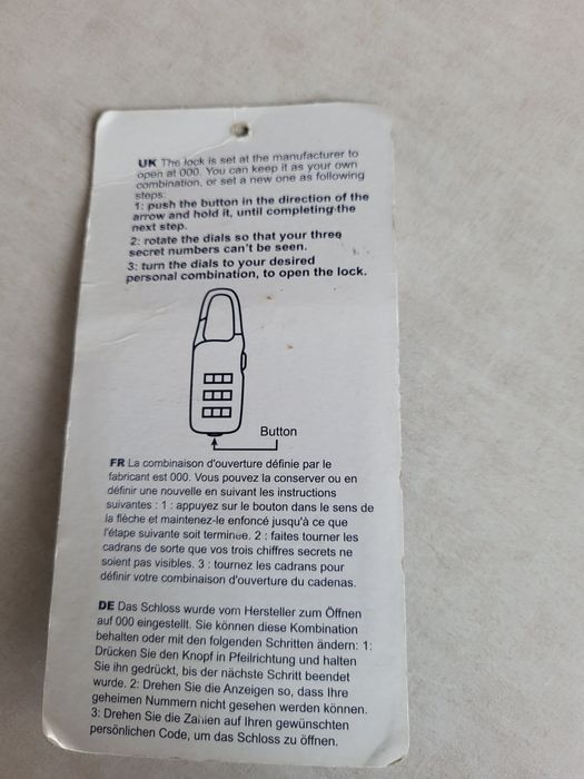 Kłódka  szyfrowa