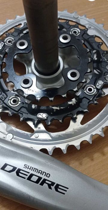 Shimano Deore LXТ шатуны ,Bontrager GXP