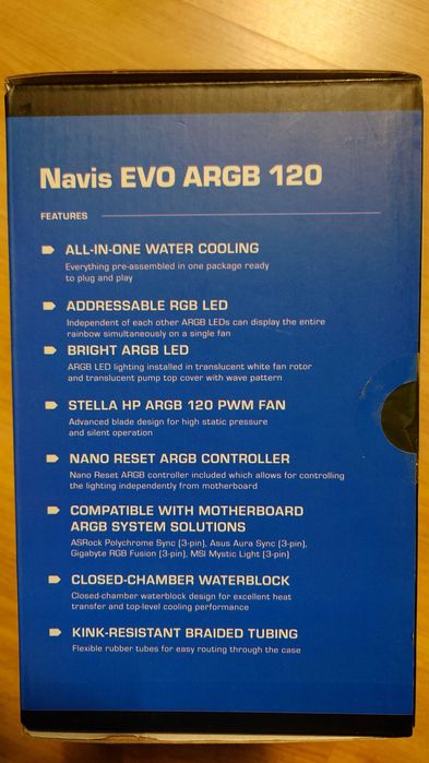 Chłodzenie wodne SilentiumPC Navis Evo ARGB 120 120mm