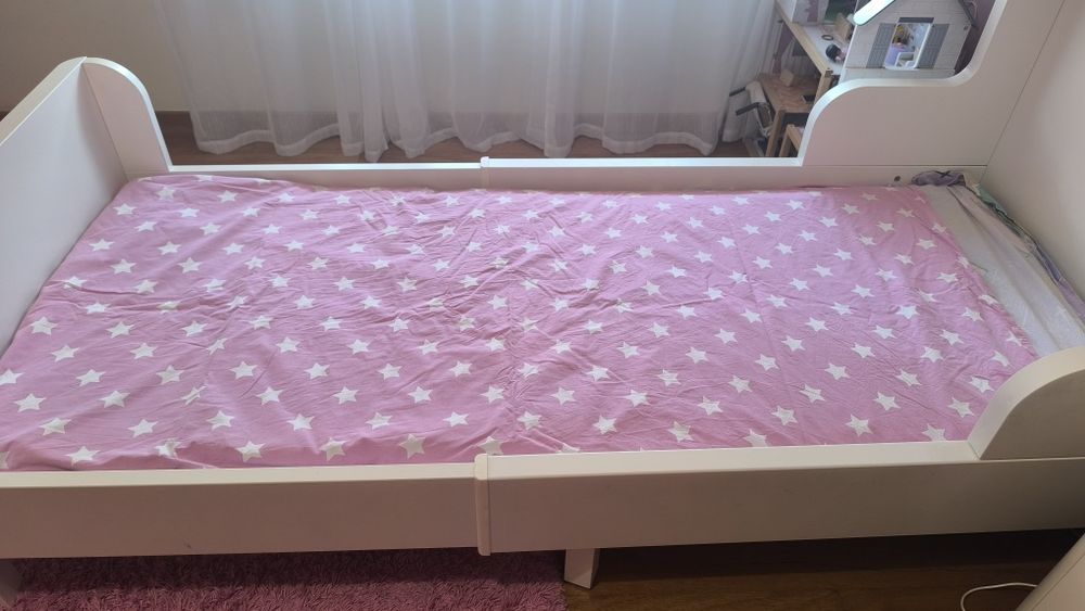 Cama e colchão extensível
