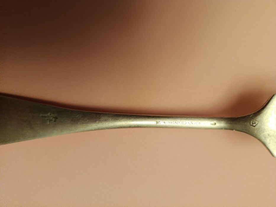 Widelec - Norblin - srebro , punce