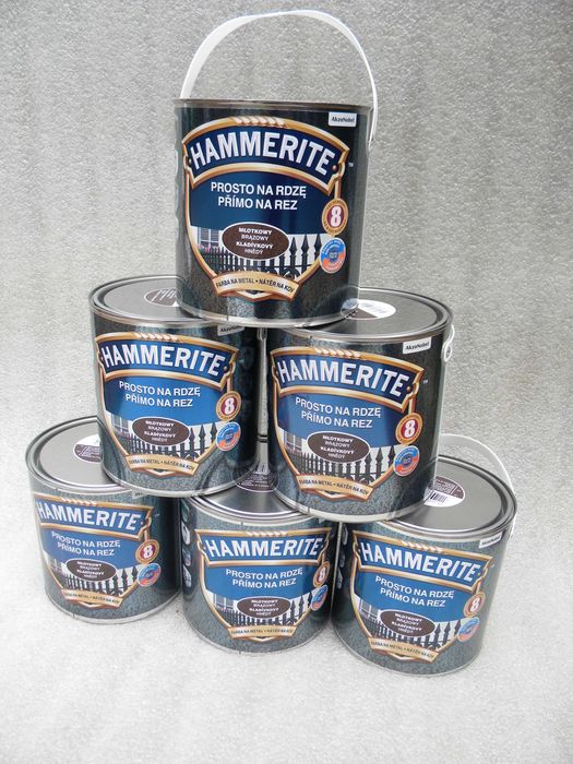 Краска Hammerite, Молоткова фарба Хаммерайт, Структурна фарба