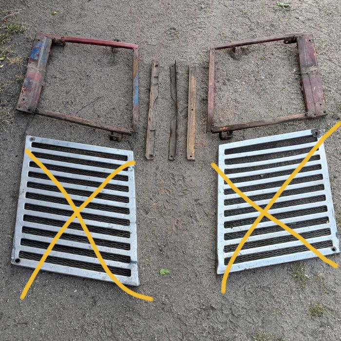 Maska i siedzenie fotel Ursus C 385