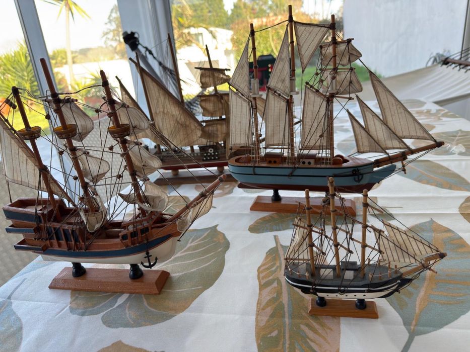 Caravelas modelos decoração