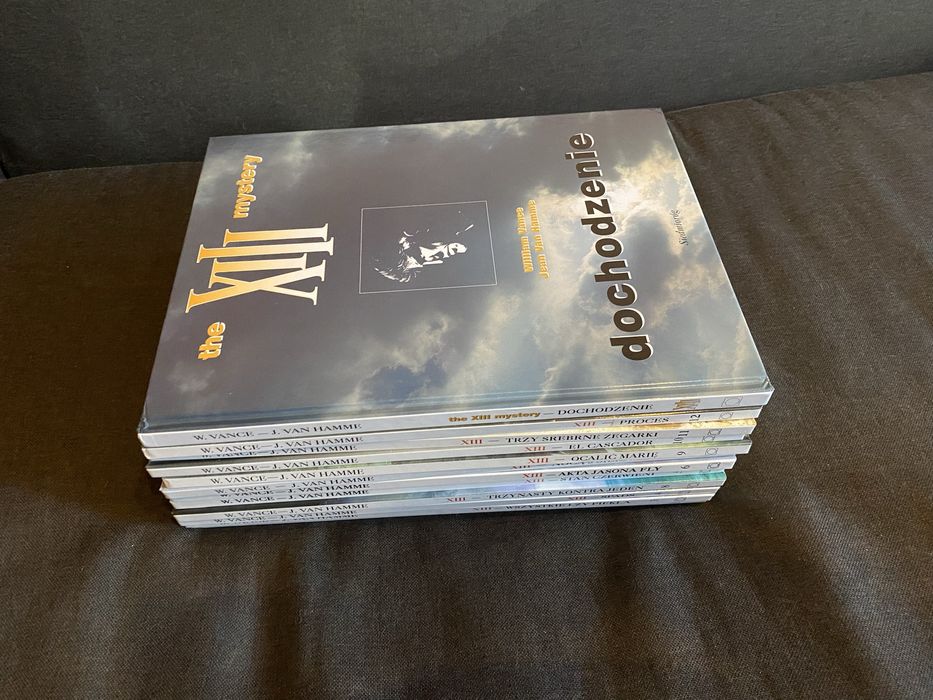XIII Siedmioróg – komplet 13 tomów + ulotka, stan BDB/idealny