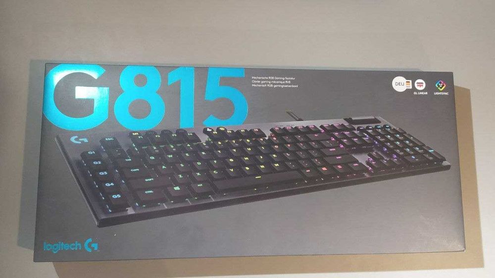 Logitech G815 LIGHTSYNC RGB Mechanical Gaming Keyboard