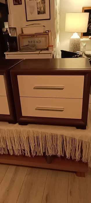 Szafki nocne, jak nowe. Komplet.