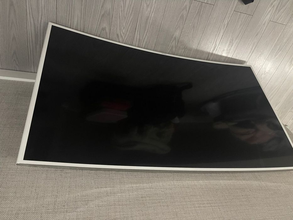 Tv samsung 65 polegadas curva, ecran partido