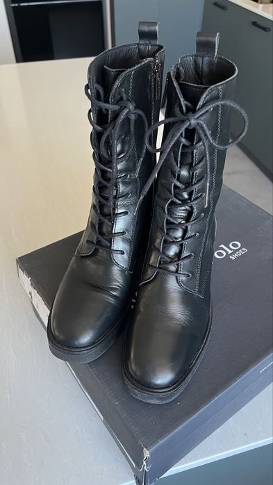 Кожані черевики батільйони Marc O’Polo