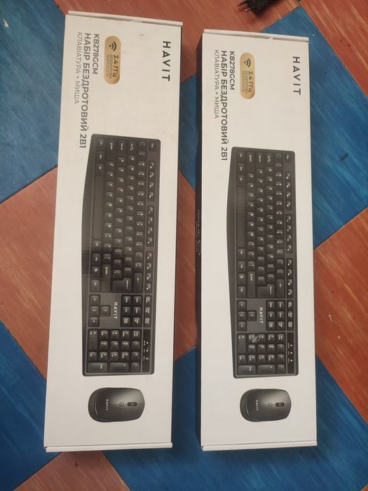 Без проводная клавиатура + мыш