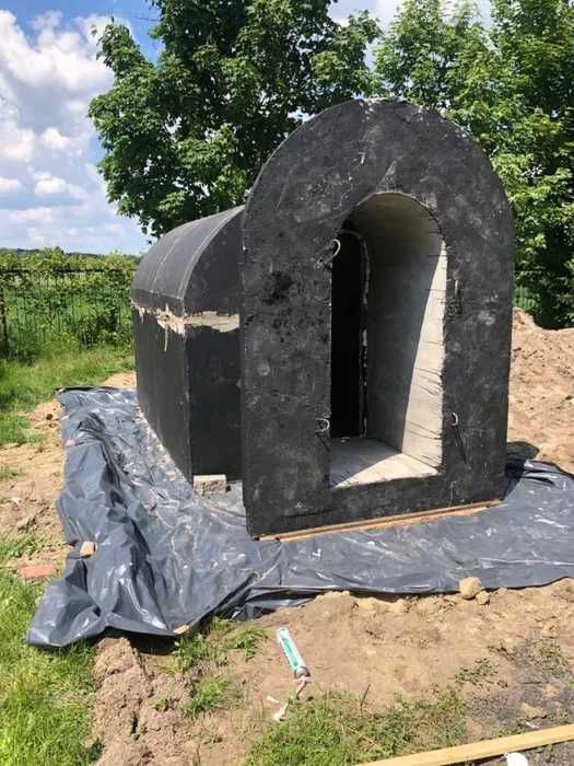 Piwniczki betonowe  piwnica ogrodowa z kopułą ziemianka