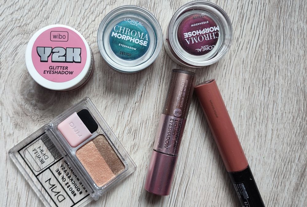 Zestaw kosmetyków do makijażu cienie Loreal Chroma Wibo Bell  6 sztuk