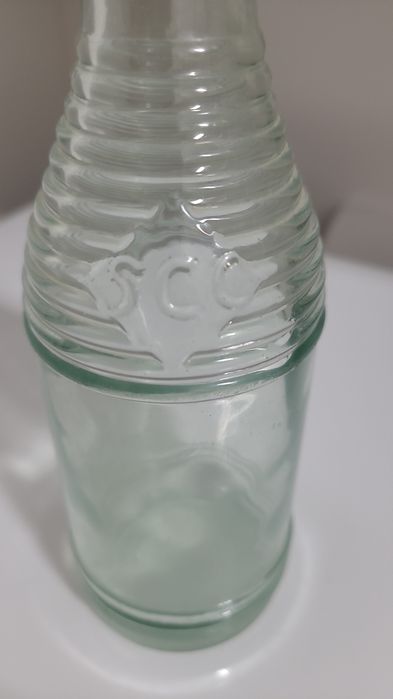 Embossed Glass Bottle with Initials (SCC)64552449127425121