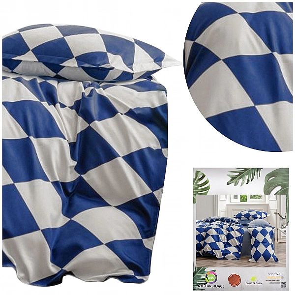 Pościel 160x200/3 części Komplet Dwustronna Mikrofibra Joana