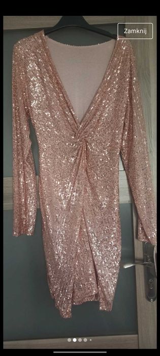 Złota sukienka Hollywood Dreamsl