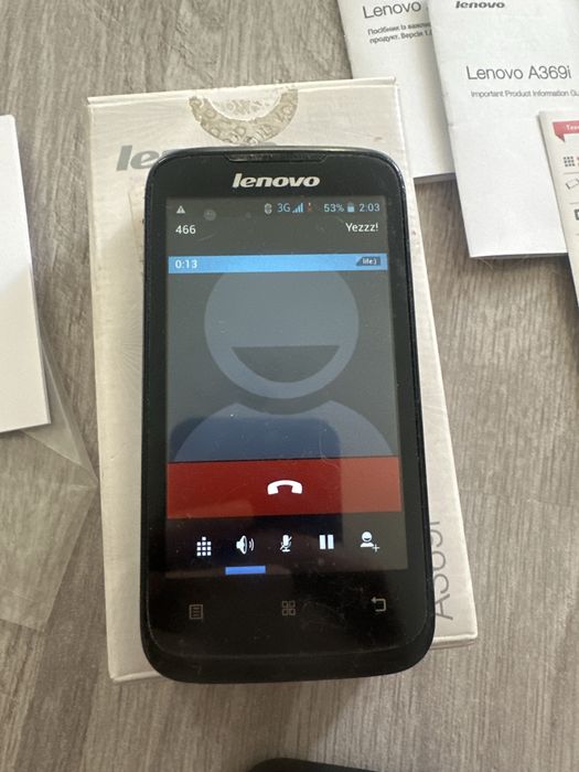Lenovo A369i.