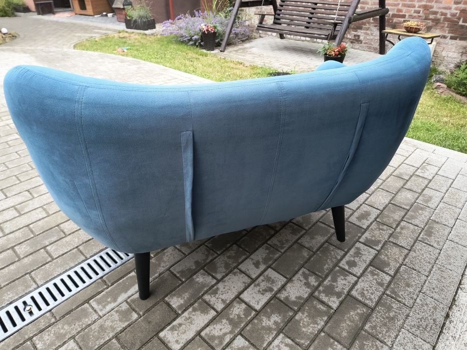 Meble bydgoskie sofa dwuosobowa George turkus
