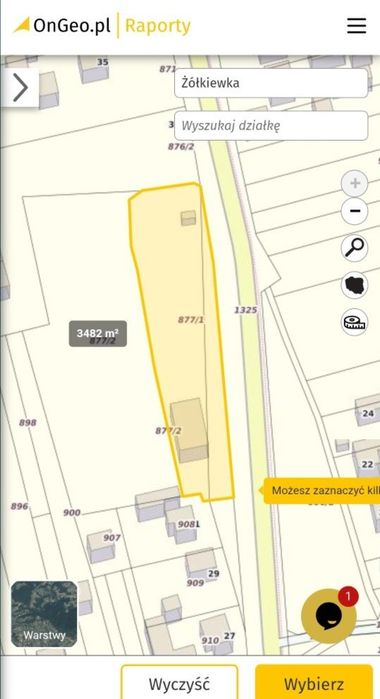 Lokal handlowy 80 m2 + Magazyn 220m2  utwardzony plac 3400m2. Parking