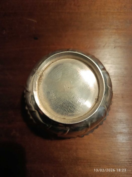 Taça Tiffany 10 cm Prata de lei testada 925