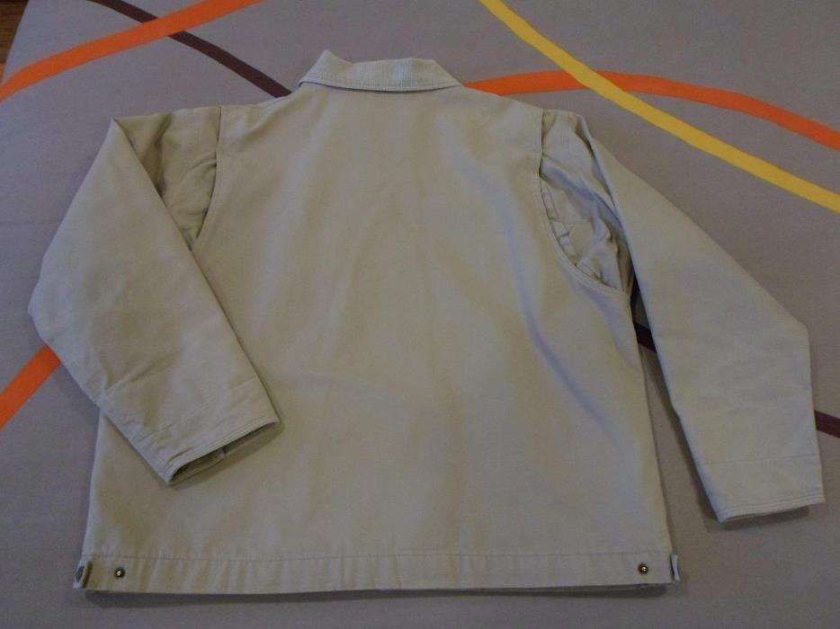 Casaco Bege Meia Estação, XL