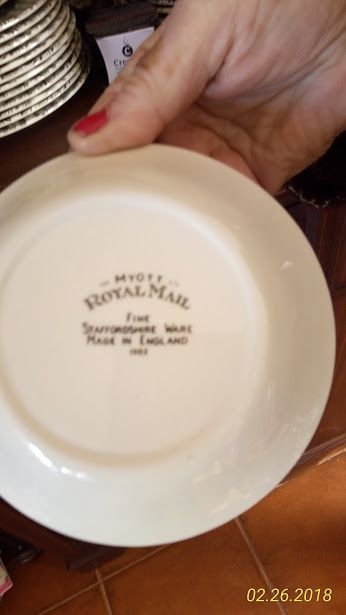 Serviço Jantar em porcelana Inglesa