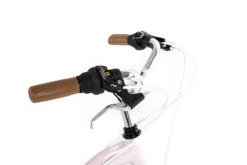 Rower dla dziewczynki Romet Panda 24 cale aluminiowy miejski KOMUNIA