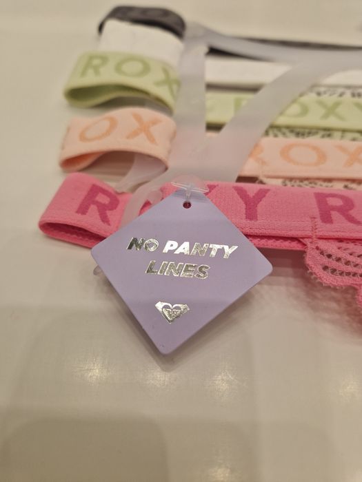 Pięciopak koronkowych stringów Roxy w ślicznych kolorachNowy50złTANIEJ