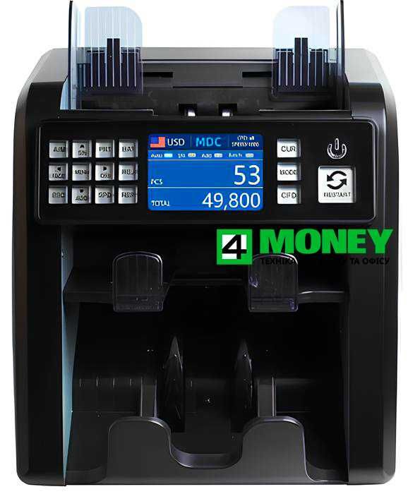 Счетчик банкнот Bcash MVC750 DUAL Сортировщик Валют Проверка Номинала