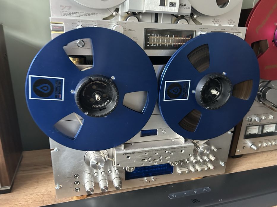 Koplet Dwóch Szpull 25.5cm Recording the Master Blu Edition/Taśma!