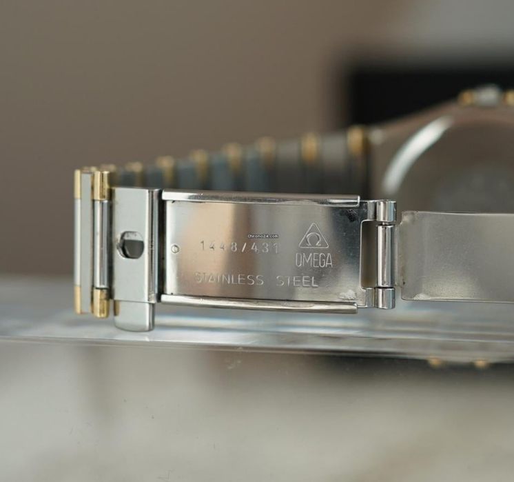 Omega Constellation 32 mm / złoto stal/ stan bardzo dobry