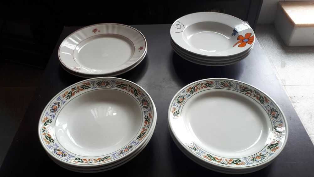 Pratos diversos - tudo por 10 euros