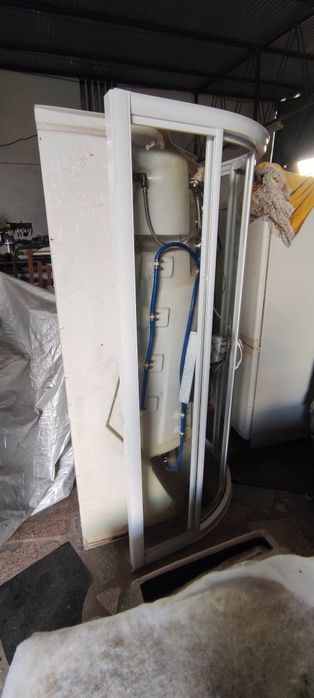 Cabine de duche com hidromassagem e sauna