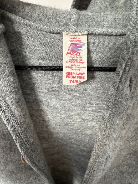 Engel kombinezon 100% WEŁNA MERINO Grey