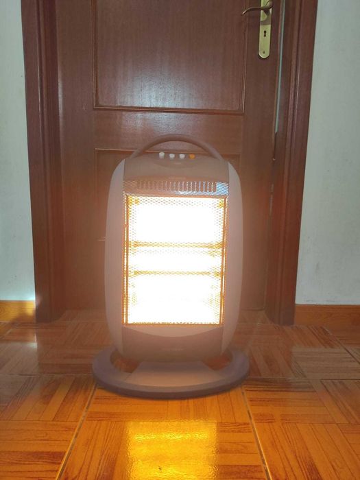 Aquecedor pequeno e leve