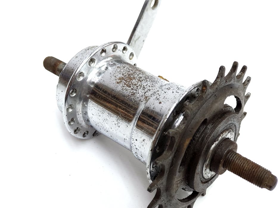 Piasta tylna torpedo ZZR Łucznik Romet Mesko z kalamitką PRL