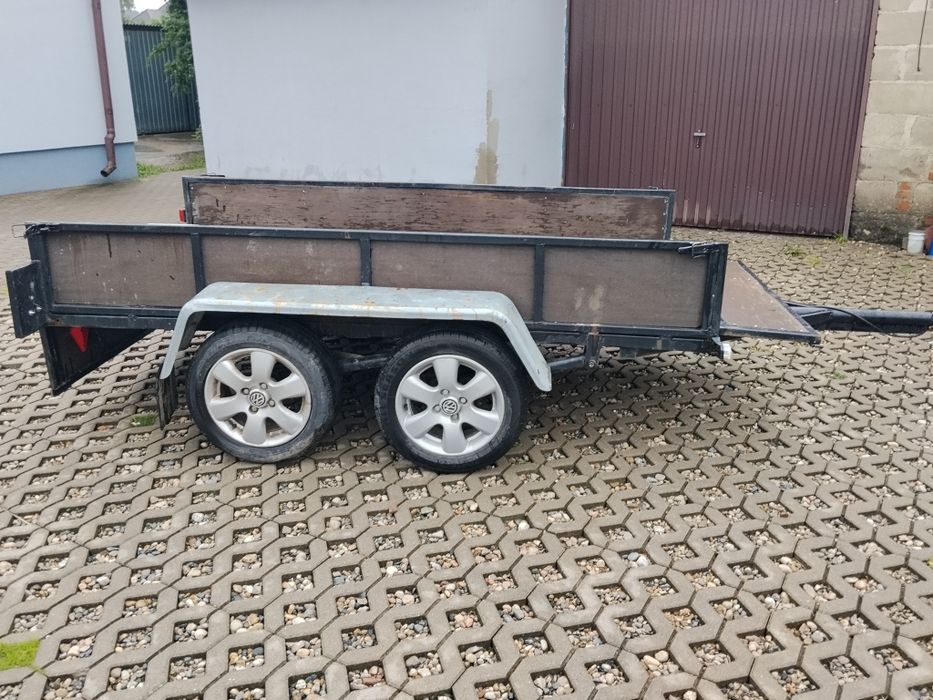 Przyczepa zarejestrowana dwuosiowa SAM