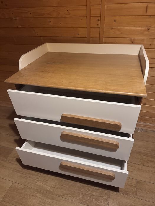 Komoda trzyszufladowa z przewijakiem Timoore First