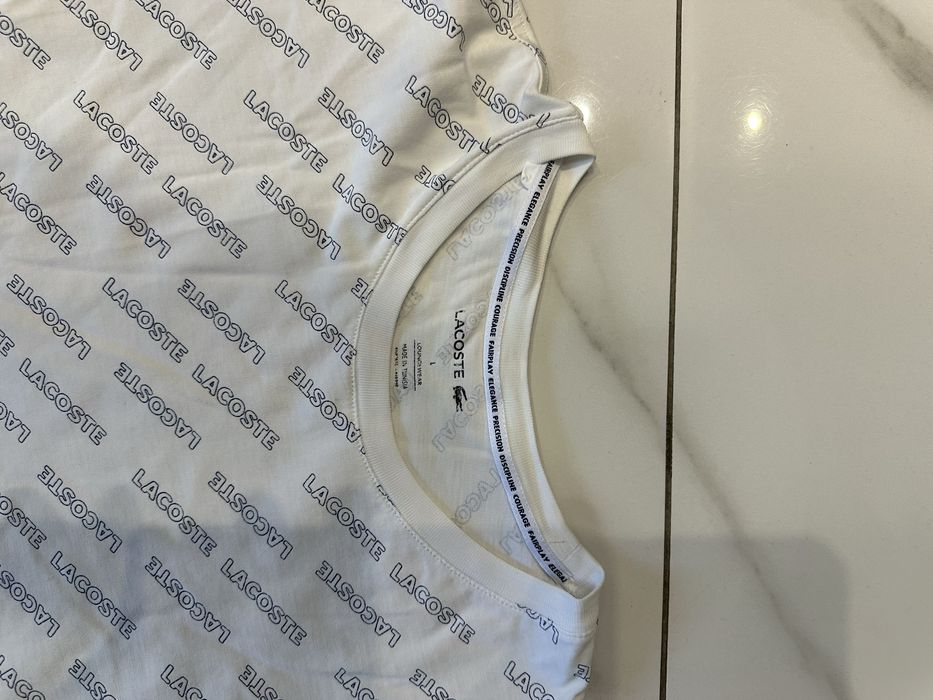 Футболка, спортивна футболка Lacoste, розміо L, стан НОВОЇ