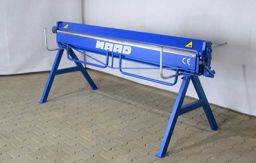 MAAD zaginarka giętarka dekarska do blachy 2-metrowa mocna trwała