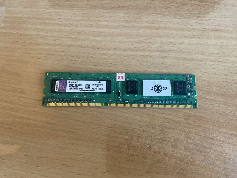 Оперативная память Kingston DDR3 2x4gb 1333