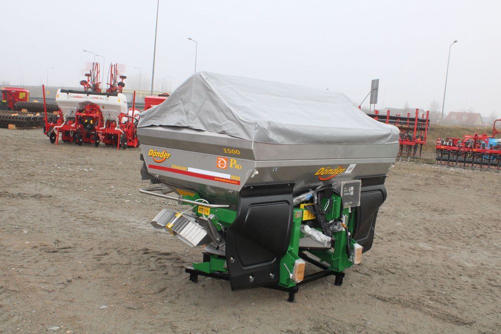 Rozsiewacz nawozów DOnder CGSA 1500 PRO ARAG IBX 100 maszyna po pokazowa